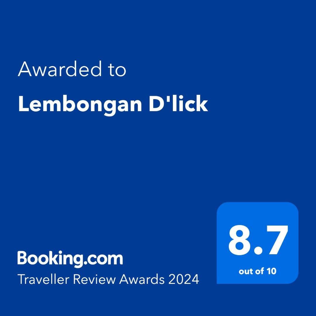 Appartement Lembongan D'Lick Extérieur photo